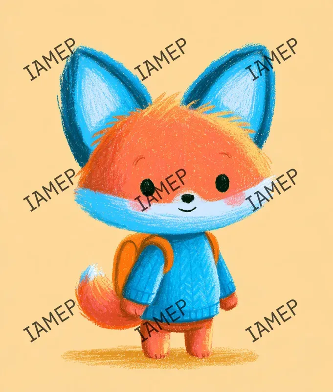 Cute Crayon Characters
