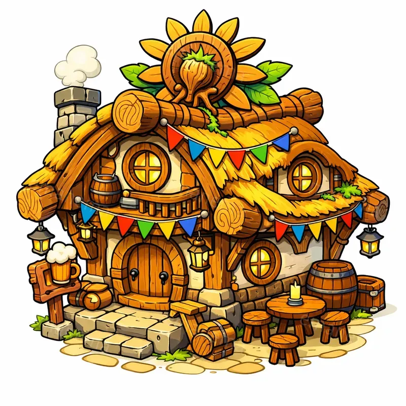 Toy Icons Of Fantasy Shops