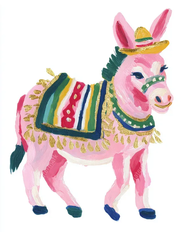 Acrylic Mexican Folk Art