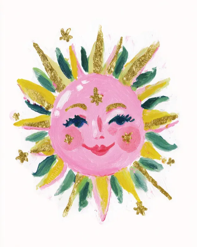 Acrylic Mexican Folk Art