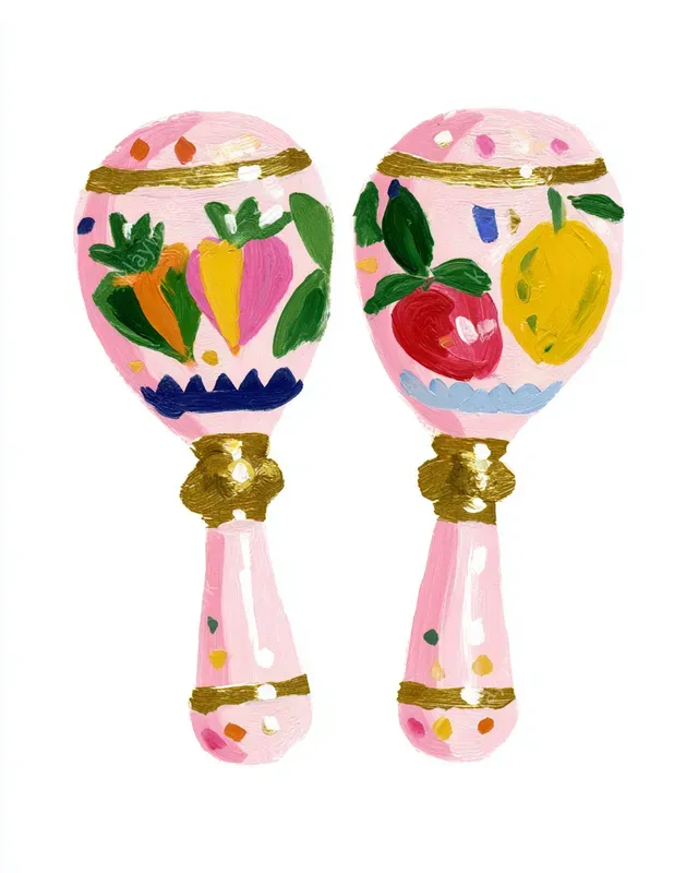 Acrylic Mexican Folk Art