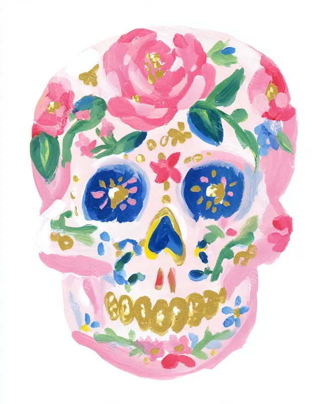 Acrylic Mexican Folk Art