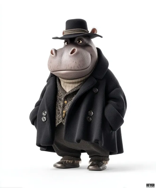 Charming Dressedup Characters