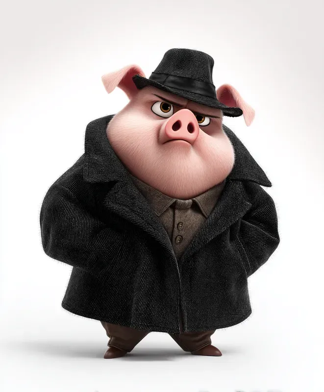 Charming Dressedup Characters