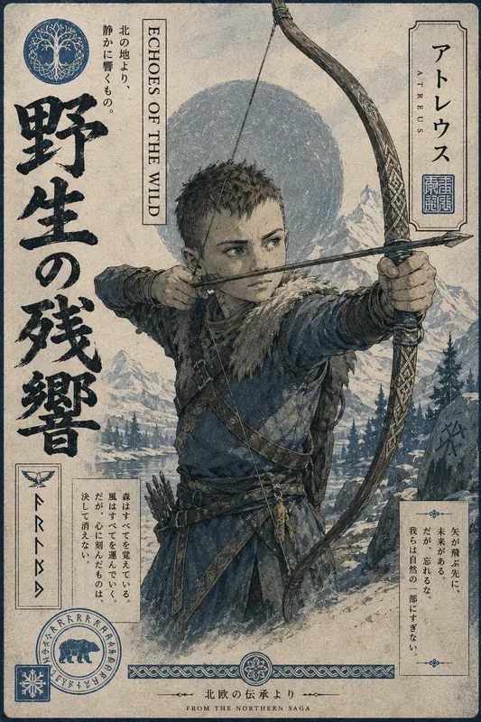 Japanese Vintage Poster Generator