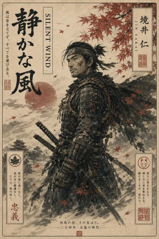 Japanese Vintage Poster Generator