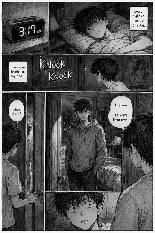 Manga Page Storyteller Handdrawn Comics