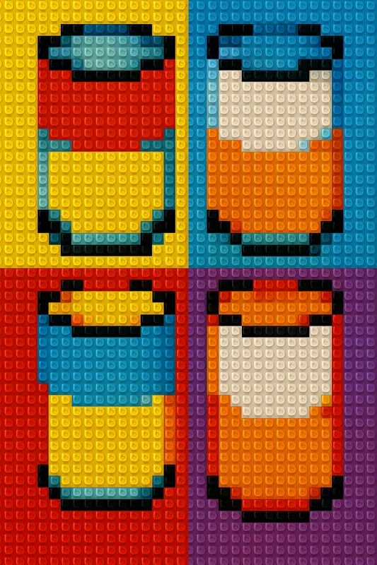 Lego Mosaics