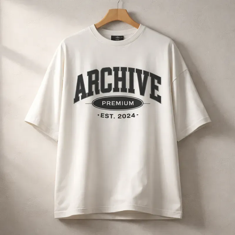 Minimalist Tshirt Product Photo Style