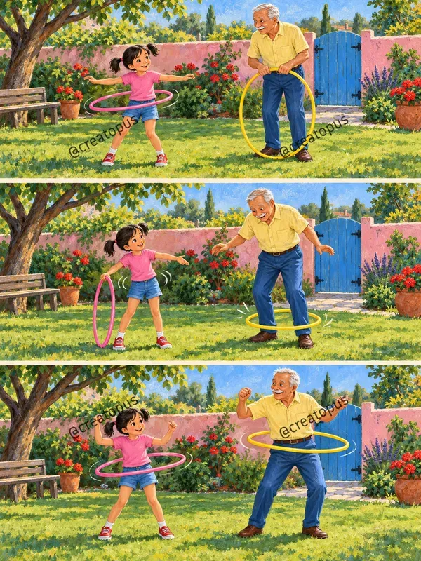 Colorful Sequential Story Art Prints