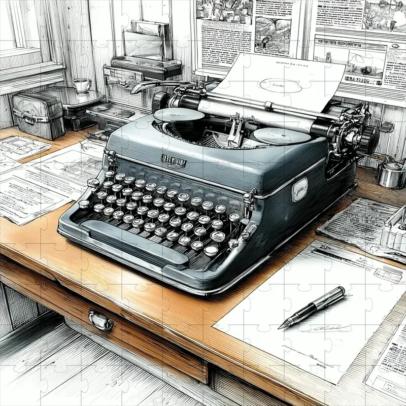 Pen Ink Crosshatch Editorial Portraits