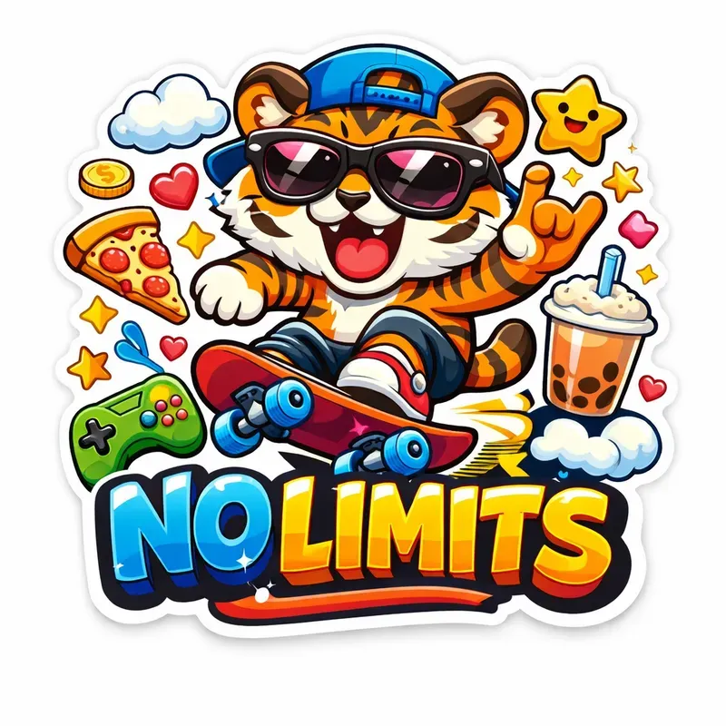 Cute Kawaii Sticker Design Generator