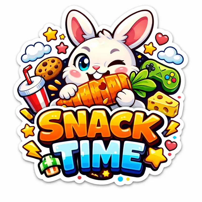 Cute Kawaii Sticker Design Generator