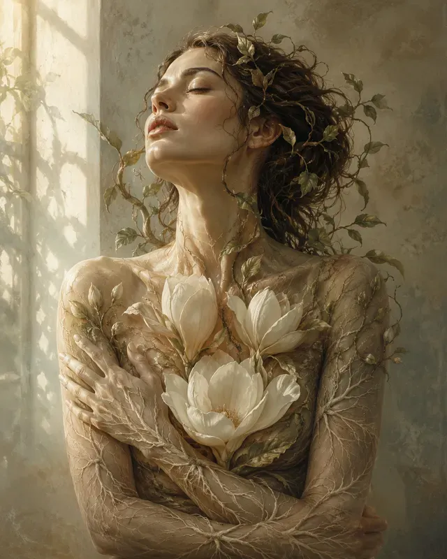 Botanical Soul Hybrid Portraits