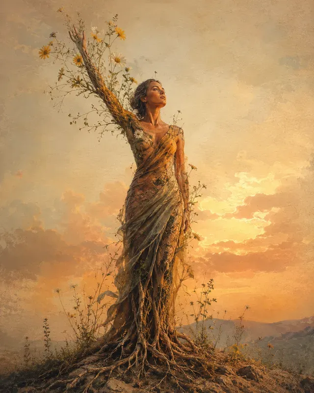 Botanical Soul Hybrid Portraits