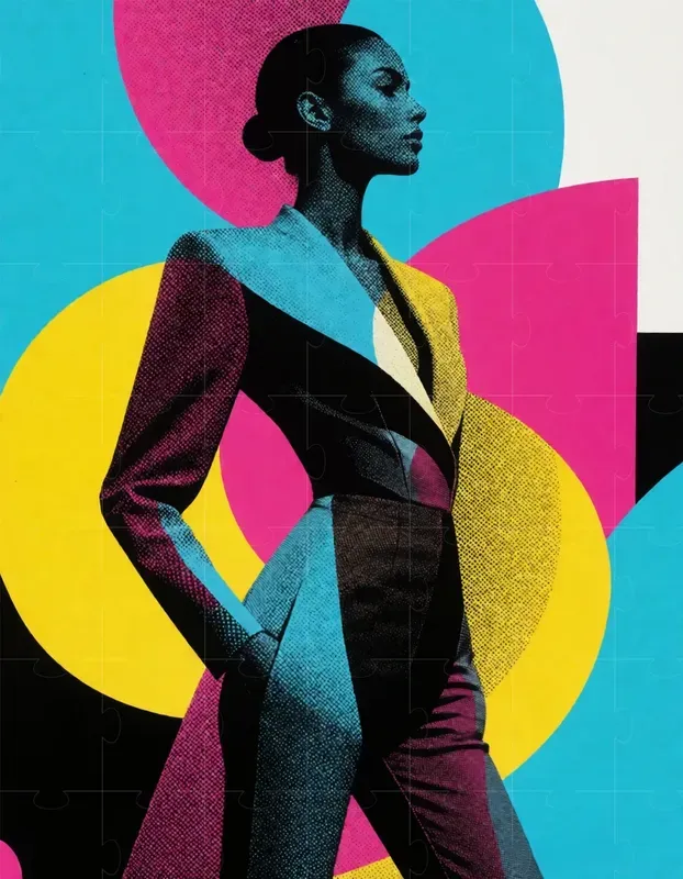 Cmyk Halftone Object Art