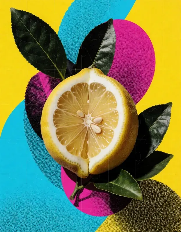 Cmyk Halftone Object Art