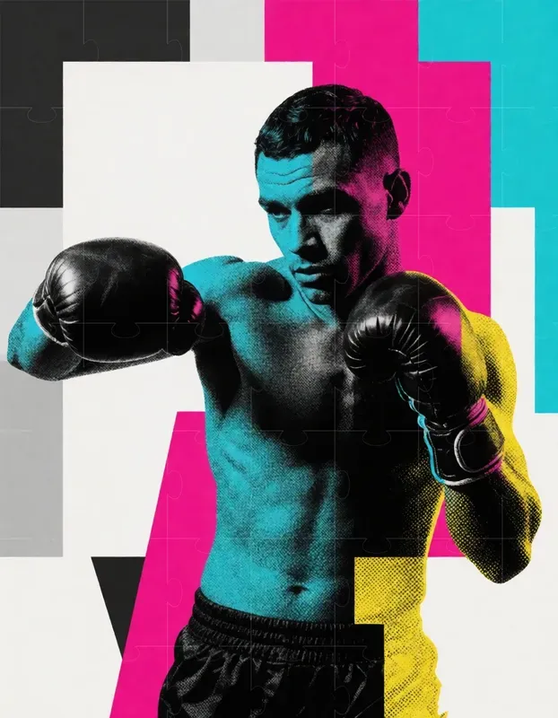 Cmyk Halftone Object Art