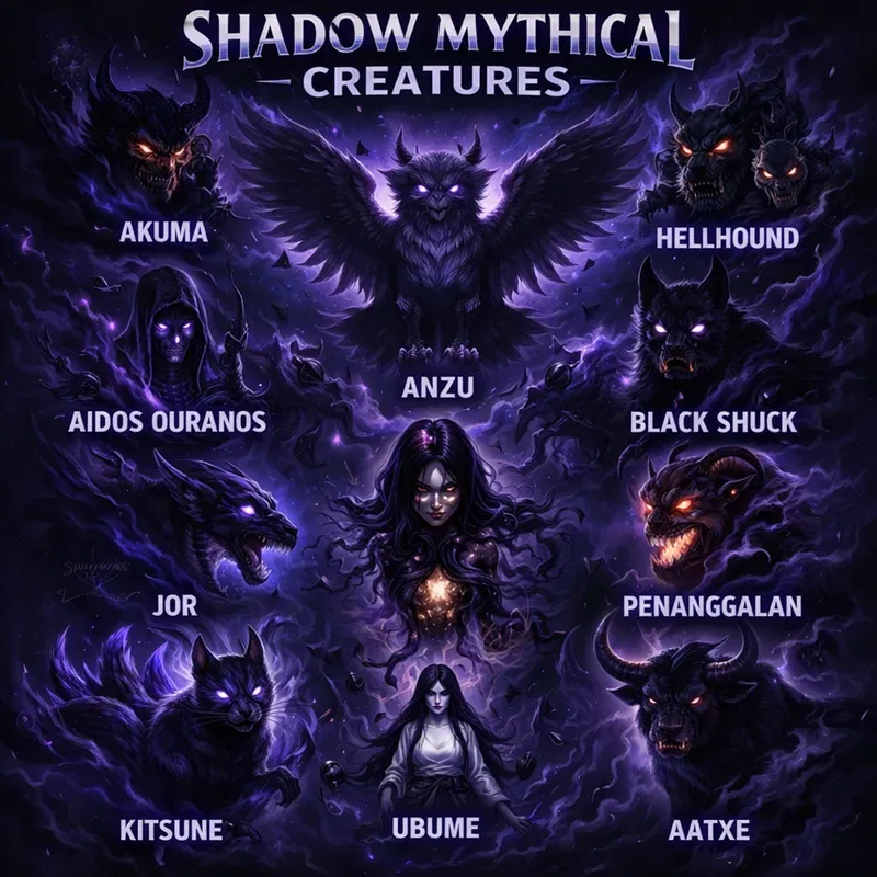 Mythical Creatures Infographic Packs