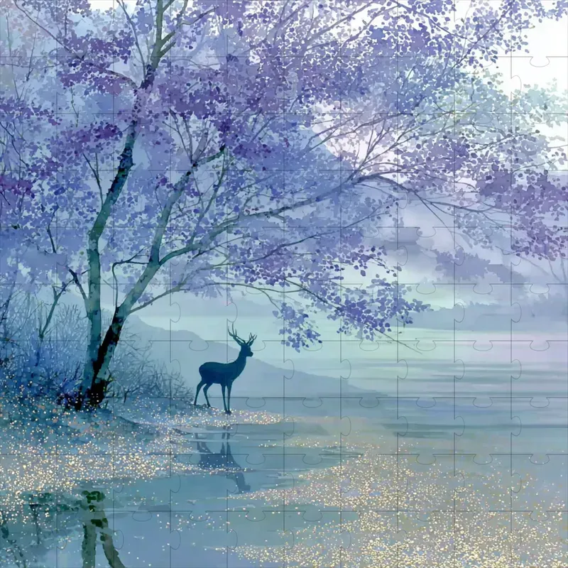 Watercolor Dreamy Pastel Serene Hazes