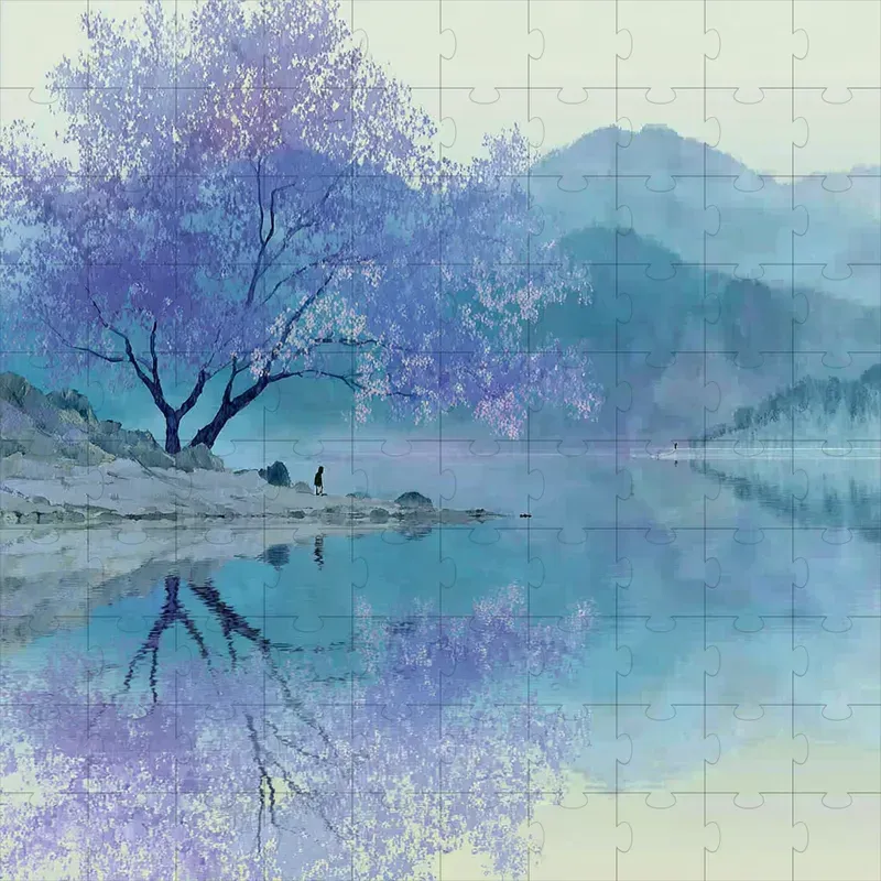 Watercolor Dreamy Pastel Serene Hazes