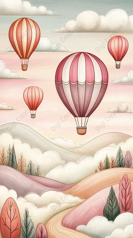 Minimalist Dreamscape Art