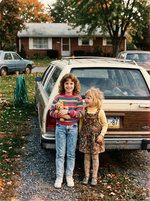 Forgotten 1980s Family Albums