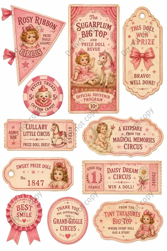 Circus Souvenir Stand Ephemera
