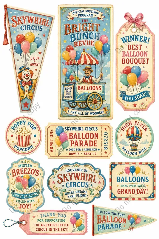Circus Souvenir Stand Ephemera