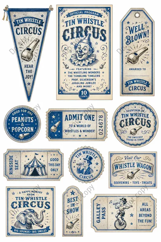 Circus Souvenir Stand Ephemera