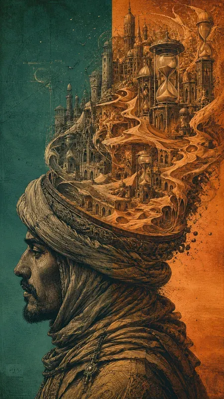 Surreal Engraved Minds In Contrast