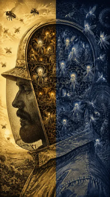 Surreal Engraved Minds In Contrast