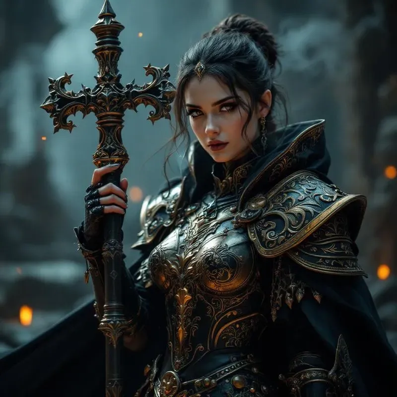 Epic Cinematic Dark Fantasy Characters