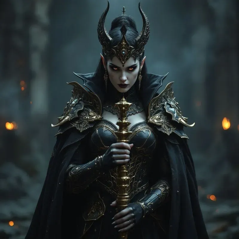 Epic Cinematic Dark Fantasy Characters