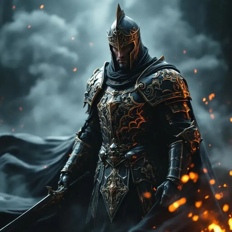 Epic Cinematic Dark Fantasy Characters
