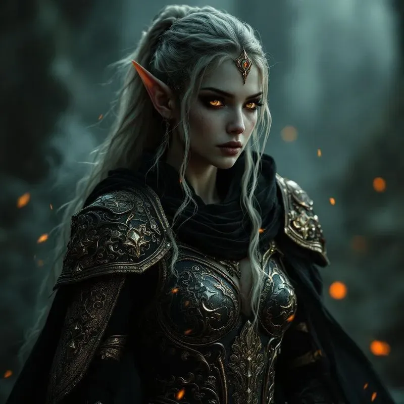 Epic Cinematic Dark Fantasy Characters
