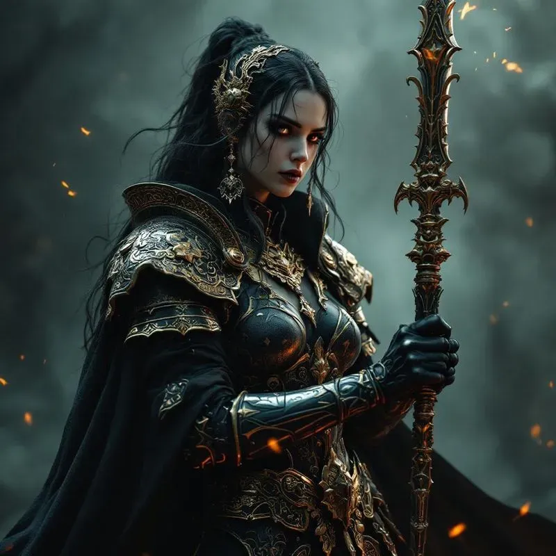 Epic Cinematic Dark Fantasy Characters