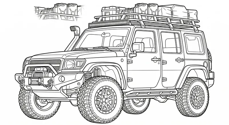Professional Car Coloring Page Creators