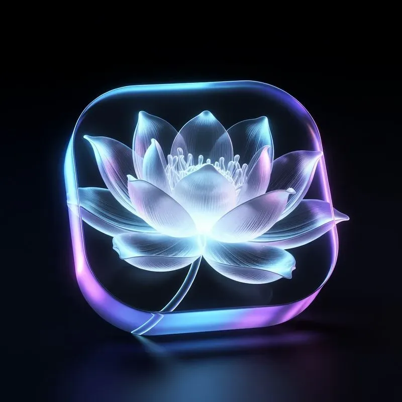 3d Glass App Icons