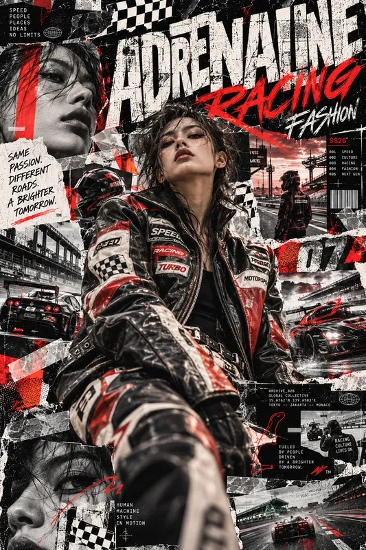 Streetwear Fashion Editorial Assets