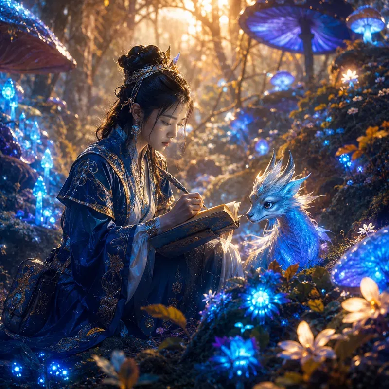 Whimsical Forest Companions