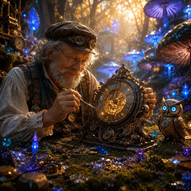 Whimsical Forest Companions
