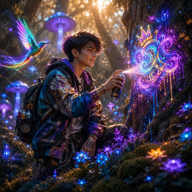 Whimsical Forest Companions