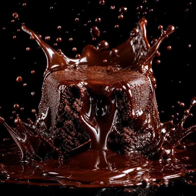 Dripping Dark Food Art