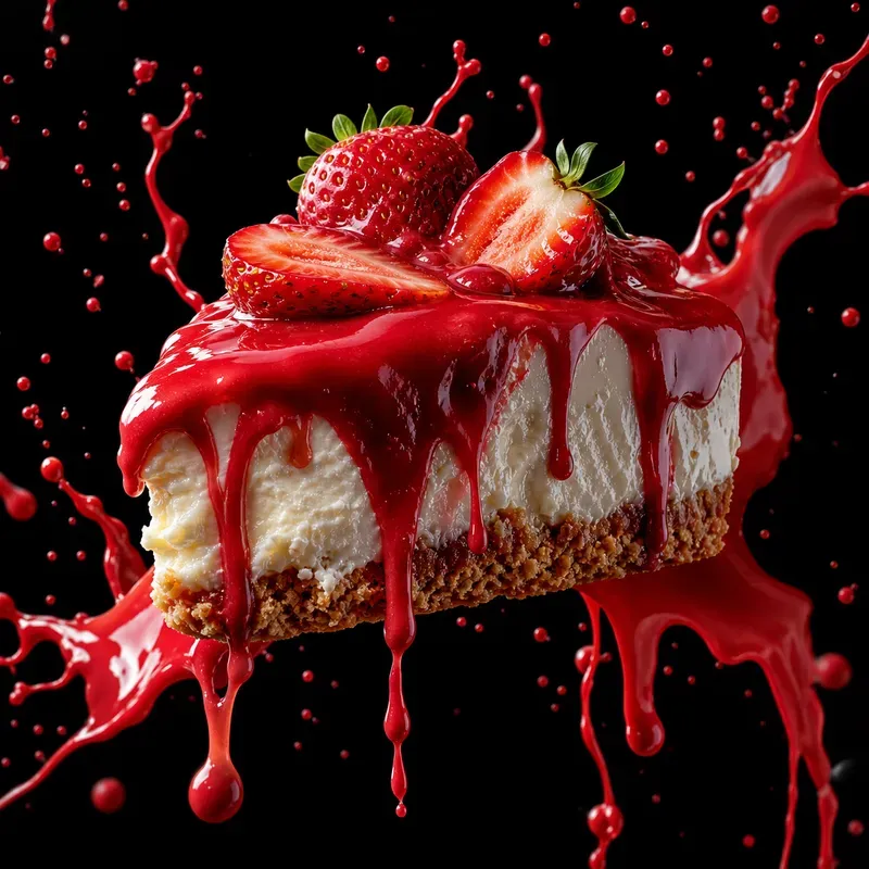 Dripping Dark Food Art