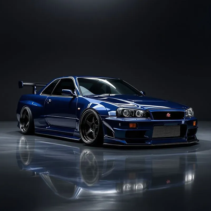 Custom Tuned Car Cinematic Studio Cars
