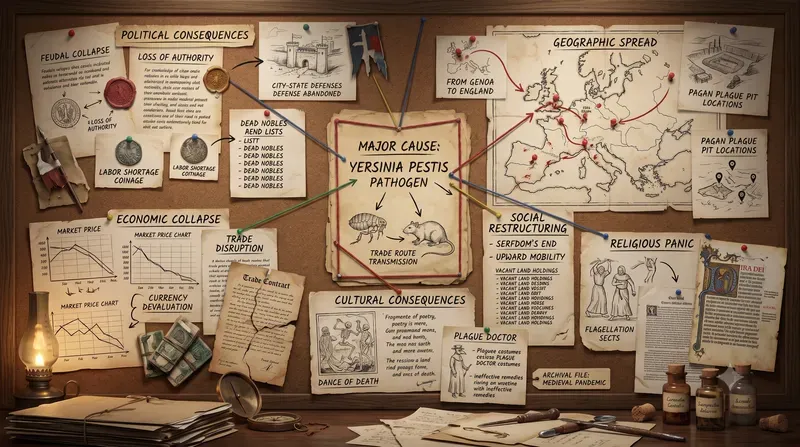 Historical Event Autopsy Board Generator