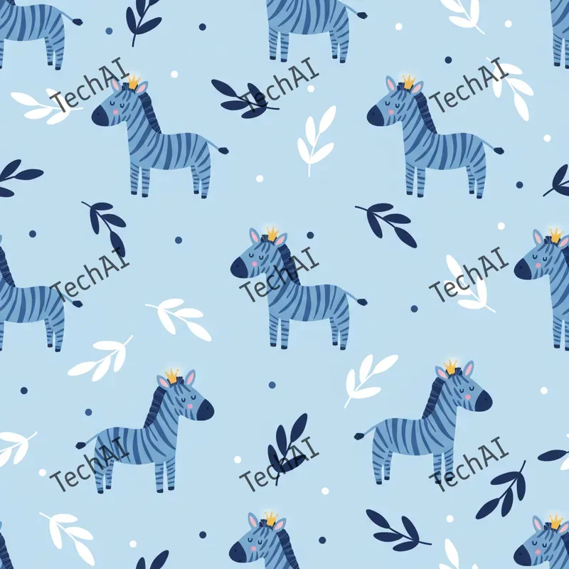 Whimsical Blue Kingdom Nursery Prints