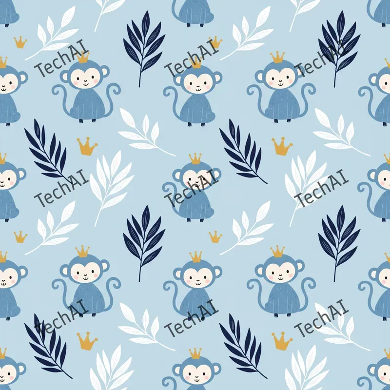 Whimsical Blue Kingdom Nursery Prints