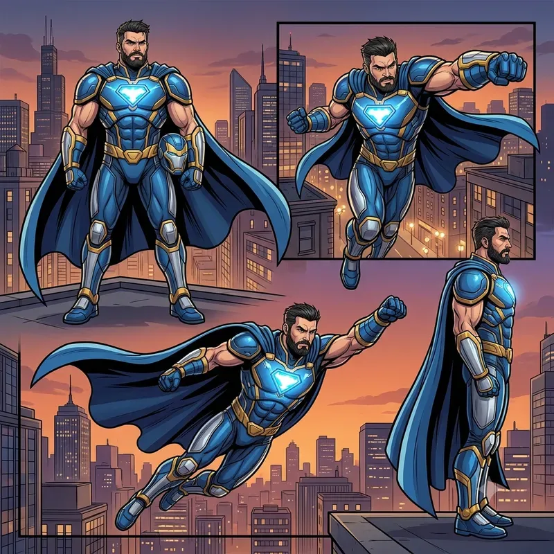 Consistent Character Designs